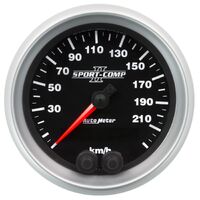 3-3/8" GPS Speedometer 0-225 KM/H Sport-Comp II