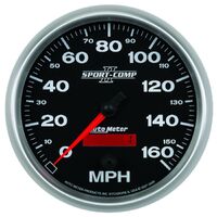5" Speedometer 0-160 MPH Electric Sport-Comp II