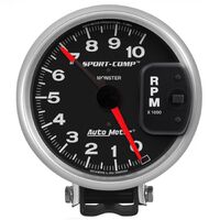 5" Pedestal Tachometer 0-10,000 RPM Sport-Comp