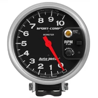 5" Pedestal Tachometer 0-10,000 RPM Sport-Comp