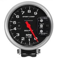 5" Pedestal Playback Tachometer 0-9,000 RPM