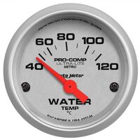 2-1/16" Water Temperature 40-120 °C Air-Core Ultra-Lite