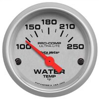 2-1/16" Water Temperature 100-250 °F Air-Core Ultra-Lite