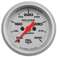 2-1/16" Oil Temperature 140-340 °F Stepper Motor Ultra-Lite