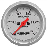 2-1/16" Wideband Air/Fuel Ratio Analog 8:1-18:1 AFR Ultra-Lite