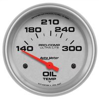2-5/8" Oil Temperature 100-300 °F Air-Core Ultra-Lite