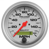3-3/8" Speedometer 0-160 MPH Electric Ultra-Lite