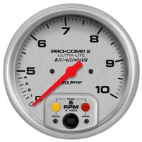 5" In-Dash Tachometer 0-5-10K RPM Ultra-Lite