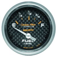 2-1/16" Fuel Level 0-90 ohm Air-Core SSE Carbon Fiber