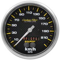 5" GPS Speedometer 0-225 KM/H Carbon Fiber