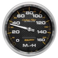 5" Speedometer 0-160 MPH Electric Carbon Fiber