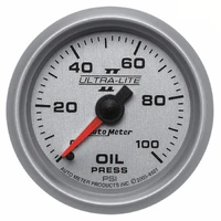 2-1/16" Oil Pressure 0-100 PSI Mechanical Ultra-Lite II