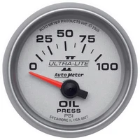 2-1/16" Oil Pressure 0-100 PSI Air-Core Ultra-Lite II