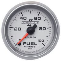 2-1/16" Fuel Pressure 0-100 PSI Stepper Motor Ultra-Lite II