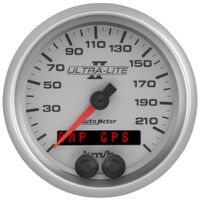 3-3/8" Speedo 225 KM/H GPS Ultra-Lite II