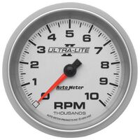 3-3/8" In-Dash Tachometer 0-10,000 RPM Ultra-Lite II