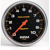 5" In-Dash Tachometer 0-10,000 RPM Pro-Comp