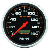 5" Speedometer 0-160 MPH Electric Pro-Comp