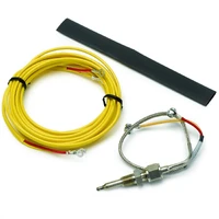 Thermocouple Kit Type K 1/4" Dia Closed Tip 10 Ft. Incl. Mtg. Hardware