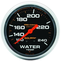 2-5/8" Water Temperature 120-240 °F 6 Ft. Mechanical Liquid Filled