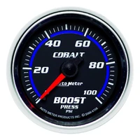 2-1/16" Boost 0-100 PSI Mechanical Cobalt