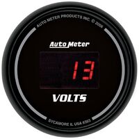 2-1/16" Voltmeter 8-18V Sport-Comp Digital