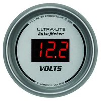 2-1/16" Voltmeter 8-18V Ultra-Lite Digital