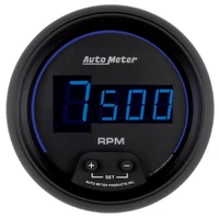 3-3/8" In-Dash Tachometer 0-10,000 RPM Cobalt Digital