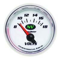 2-1/16" Voltmeter 8-18V Air-Core NV
