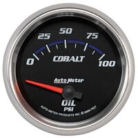 2-5/8" Oil Pressure 0-100 PSI Air-Core Cobalt
