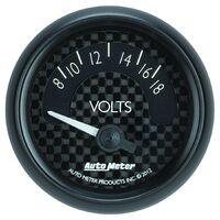 2-1/16" Voltmeter 8-18V Air-Core GT