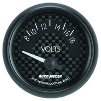 2-1/16" Voltmeter 8-18V Air-Core GT