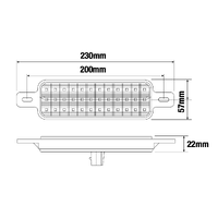 Bullbar Indicator - LED Park/Indicator/DRL - Pair