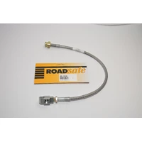 Braided Extended Brake Line - Front (Patrol GQ 3-4in Lift)