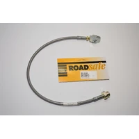 Braided Extended Brake Line - Front Left (Patrol GU ABS 5-6in Lift)