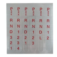 Indicator Decal Fits Pro Ratchet shifter PN 80840 and 80842