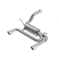 Atak Stainless Steel Axle Back Exhaust w/3.5in Tips (Wrangler 18-23)