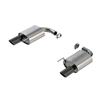 Atak Axle-Back Exhaust System - Black Chrome (Mustang GT 24)