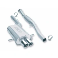 Twin Tip Hush Cat-Back Exhaust (WRX 02-07)