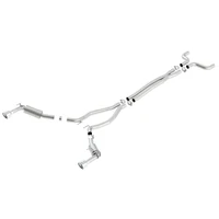 Single Split Rear Exit S-Type Cat-Back Exhaust (Camaro 14-15)