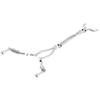 Single Split Rear Exit Atak Cat-Back Exhaust (Camaro 14-15)
