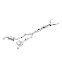 Atak Cat-Back Single Split Rear Exit Exhaust w/Single Tips (Camaro 16-23)