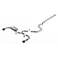 Atak Cat-Back Exhaust Black Chrome (Elantra 22-23)