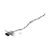 Atak Cat-Back Exhaust w/4in Ceramic Black Tips (Civic Type R 23)