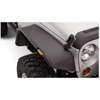 Flat Style Fender Flares 2pc (Wrangler 07-18)