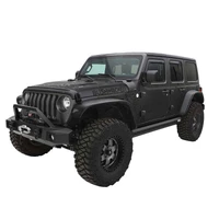 Flat Style Fender Flares 4pc (Wrangler 18+)