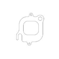 MLS Uncoated Exhaust Manifold Gasket Set 1.545 x 1.700 in. Ports 0.040 in. Thick SVO (Ford V8)