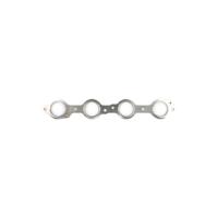 MLS Uncoated Exhaust Manifold Gasket Set 1.820 in. Round Ports 0.030 in. Thick (Corvette 97-13)