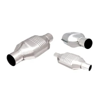 2.5in Oval Ceramic Hi-Flow Racing Catalytic Converter