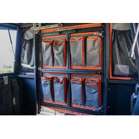 Canvas Bags at Rear Door